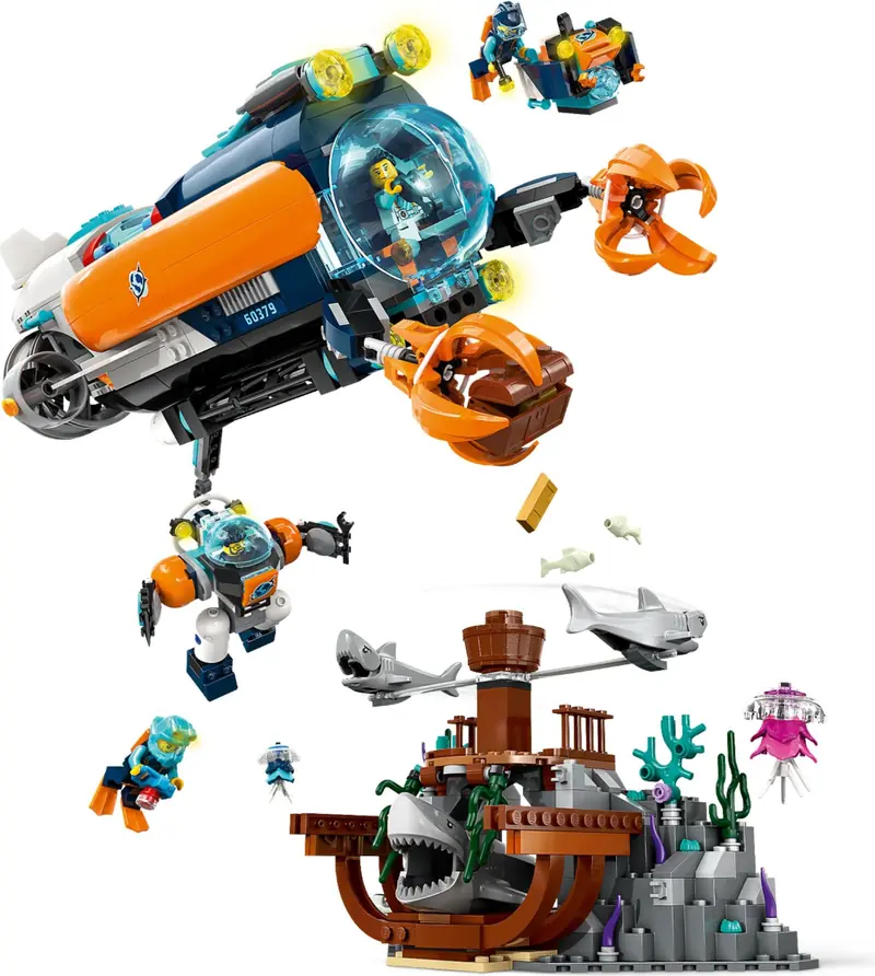 LEGO 60379 Łódź podwodna badacza dna morskiego zdjęcie 6