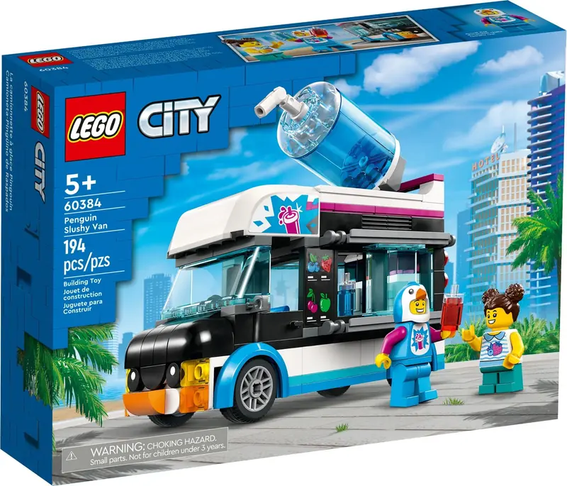 LEGO 60384 Pingwinia furgonetka ze slushem zdjęcie 2