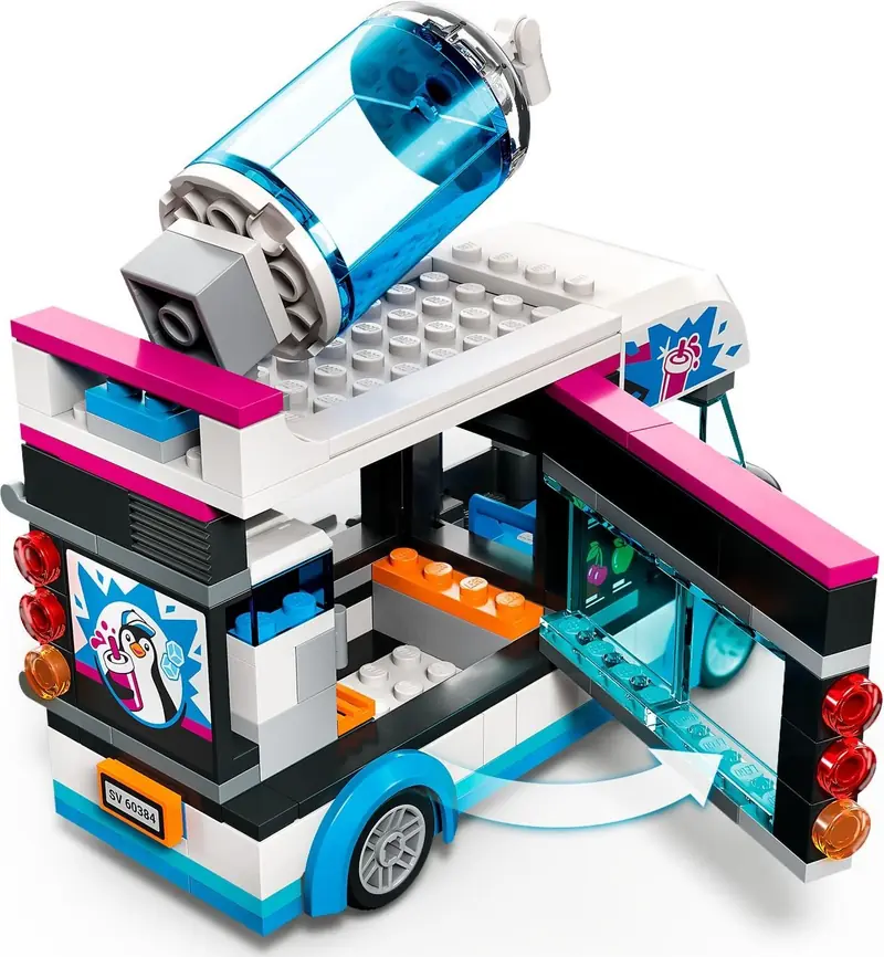 LEGO 60384 Pingwinia furgonetka ze slushem zdjęcie 6