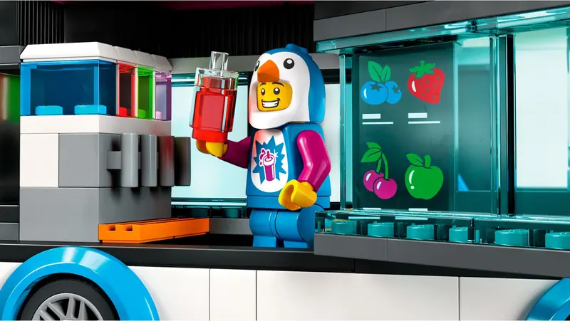 LEGO 60384 Pingwinia furgonetka ze slushem zdjęcie 10