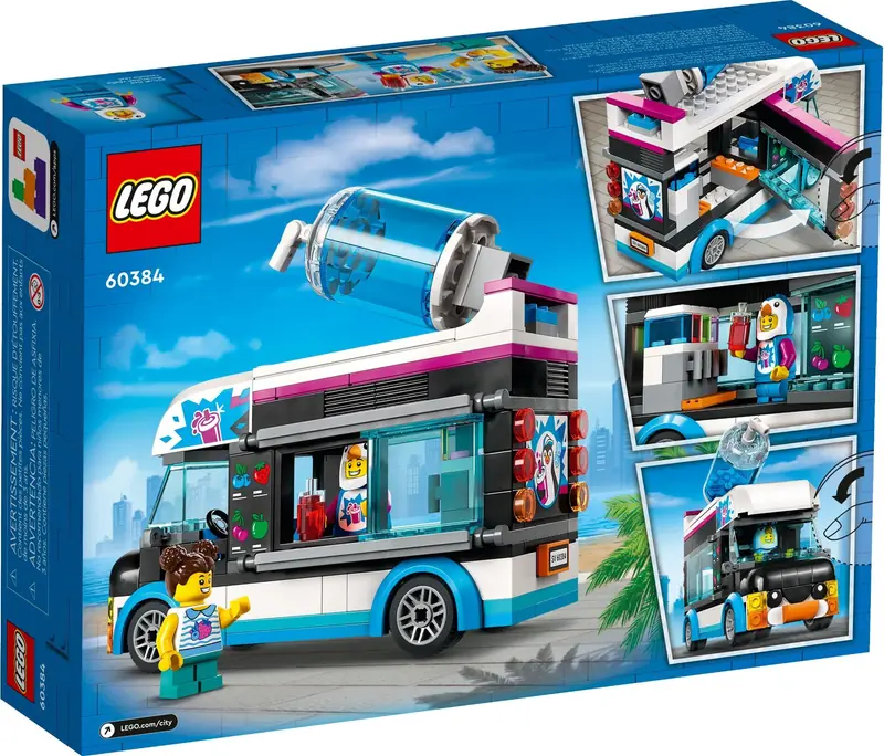 LEGO 60384 Pingwinia furgonetka ze slushem zdjęcie 7