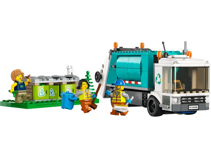 LEGO 60386 Ciężarówka recyklingowa