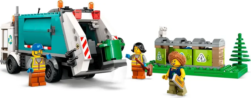 LEGO 60386 Ciężarówka recyklingowa zdjęcie 6