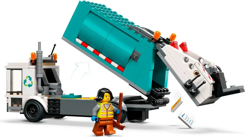 LEGO 60386 Ciężarówka recyklingowa zdjęcie 7