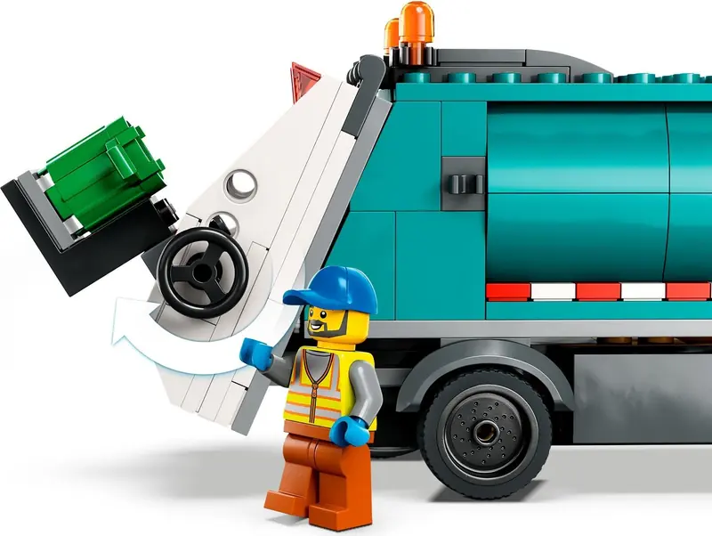 LEGO 60386 Ciężarówka recyklingowa zdjęcie 8