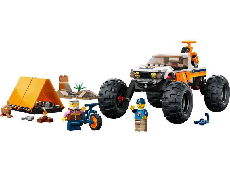LEGO 60387 Przygody samochodem terenowym z napędem 4x4