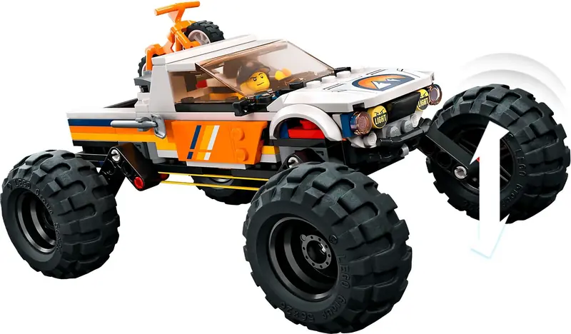 LEGO 60387 Przygody samochodem terenowym z napędem 4x4 zdjęcie 6