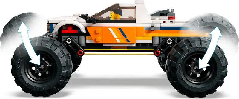 LEGO 60387 Przygody samochodem terenowym z napędem 4x4 zdjęcie 7