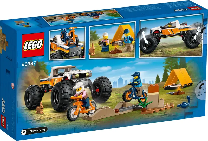 LEGO 60387 Przygody samochodem terenowym z napędem 4x4 zdjęcie 4