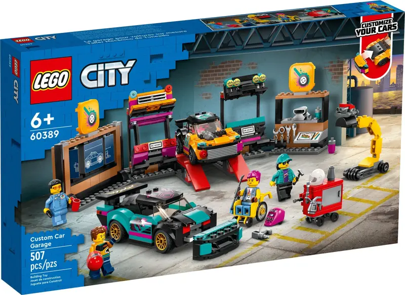 LEGO 60389 Warsztat tuningowania samochodów zdjęcie 2