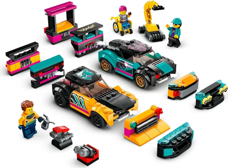 LEGO 60389 Warsztat tuningowania samochodów zdjęcie 6