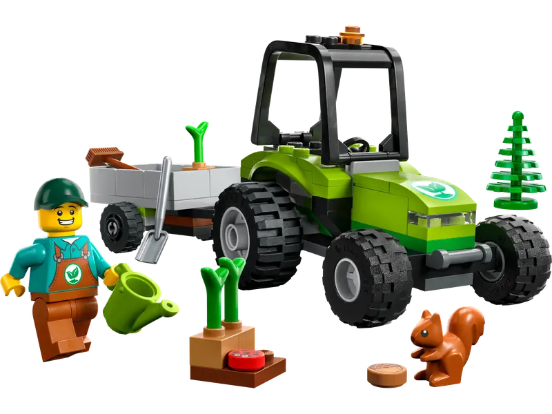 LEGO 60390 Traktor w parku