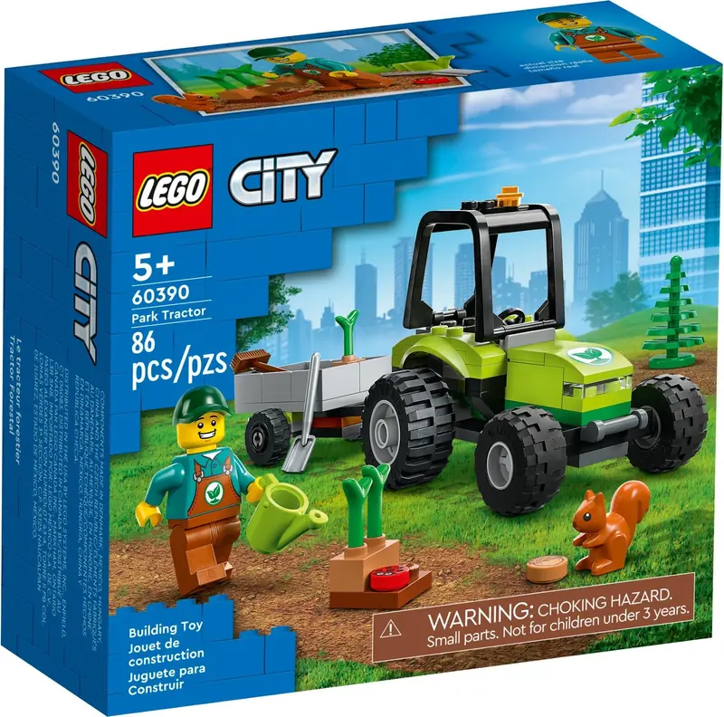 LEGO 60390 Traktor w parku zdjęcie 2