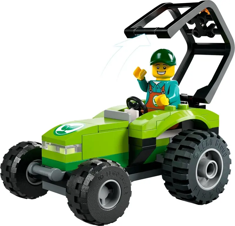 LEGO 60390 Traktor w parku zdjęcie 4