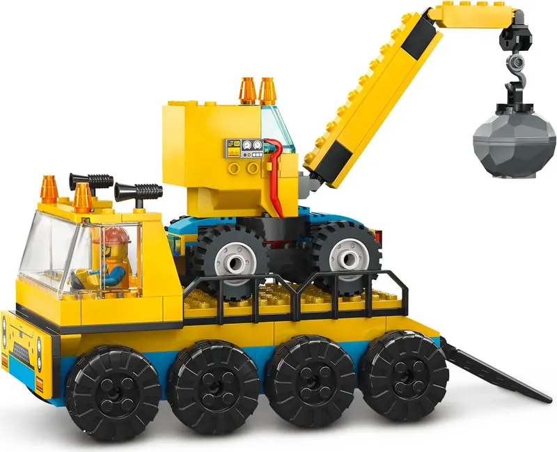LEGO 60391 Ciężarówki i dźwig z kulą wyburzeniową zdjęcie 3