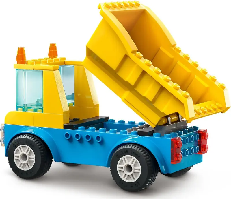 LEGO 60391 Ciężarówki i dźwig z kulą wyburzeniową zdjęcie 2