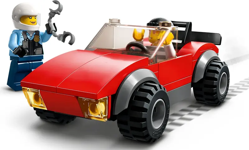 LEGO 60392 Motocykl policyjny – pościg za samochodem zdjęcie 3