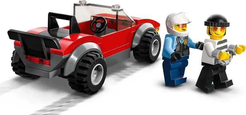 LEGO 60392 Motocykl policyjny – pościg za samochodem zdjęcie 4