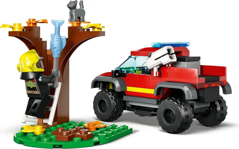 LEGO 60393 Wóz strażacki 4x4 – misja ratunkowa zdjęcie 3