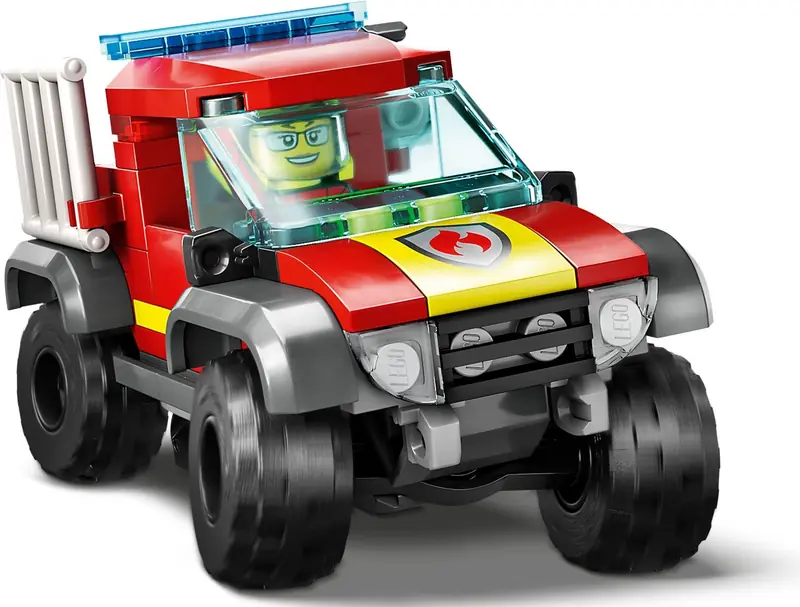 LEGO 60393 Wóz strażacki 4x4 – misja ratunkowa zdjęcie 4