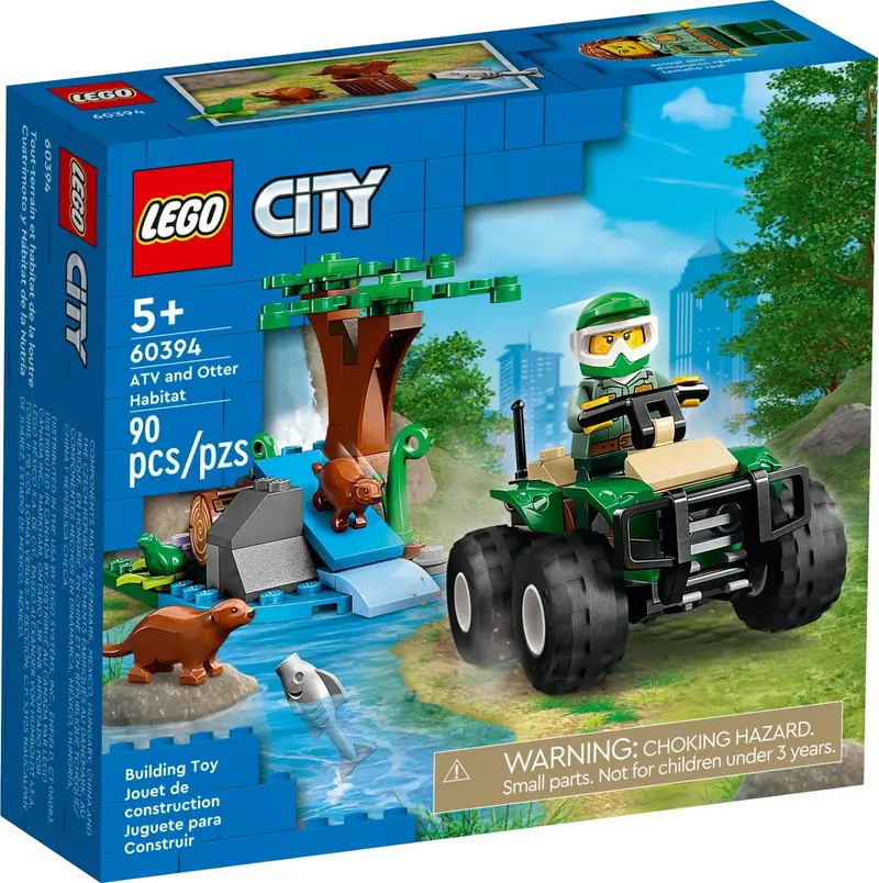 LEGO 60394 Quad i siedlisko wydry zdjęcie 2