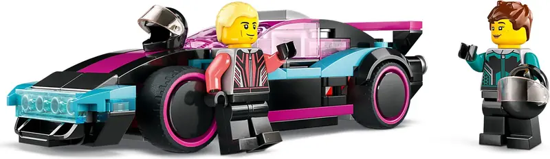 LEGO 60396 Podrasowane samochody wyścigowe zdjęcie 3