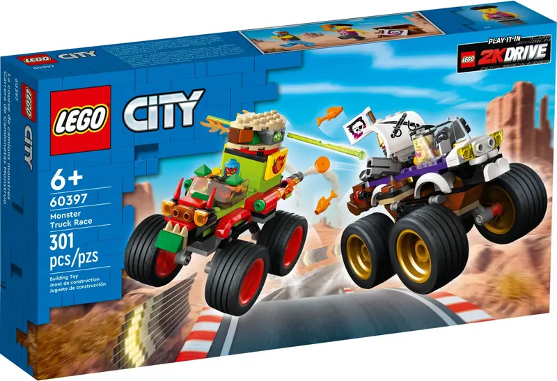 LEGO 60397 Wyścig monster truckami zdjęcie 2