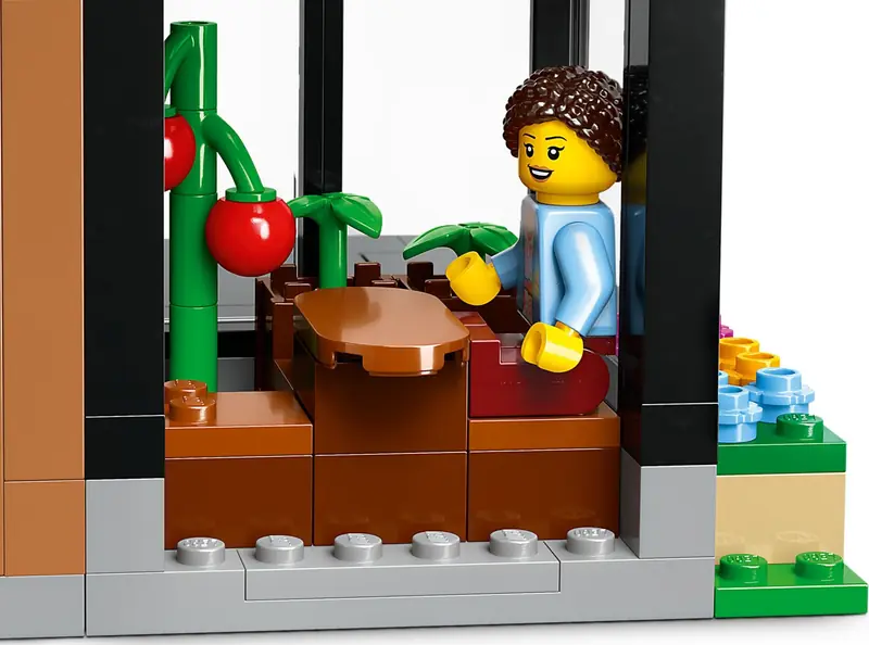 LEGO 60398 Domek rodzinny i samochód elektryczny zdjęcie 11
