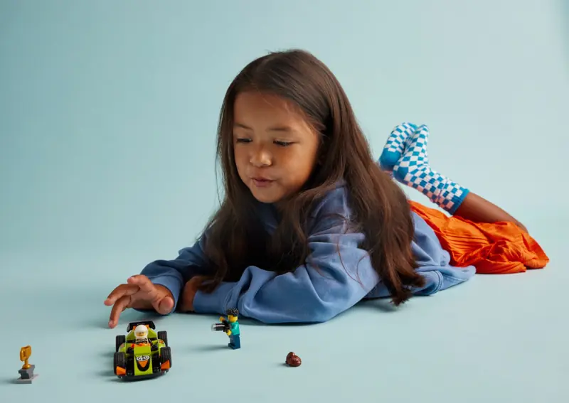 LEGO 60399 Zielony samochód wyścigowy zdjęcie 6