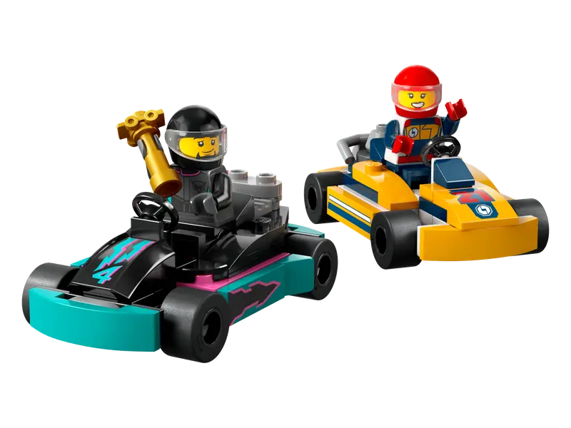 LEGO 60400 Gokarty i kierowcy wyścigowi