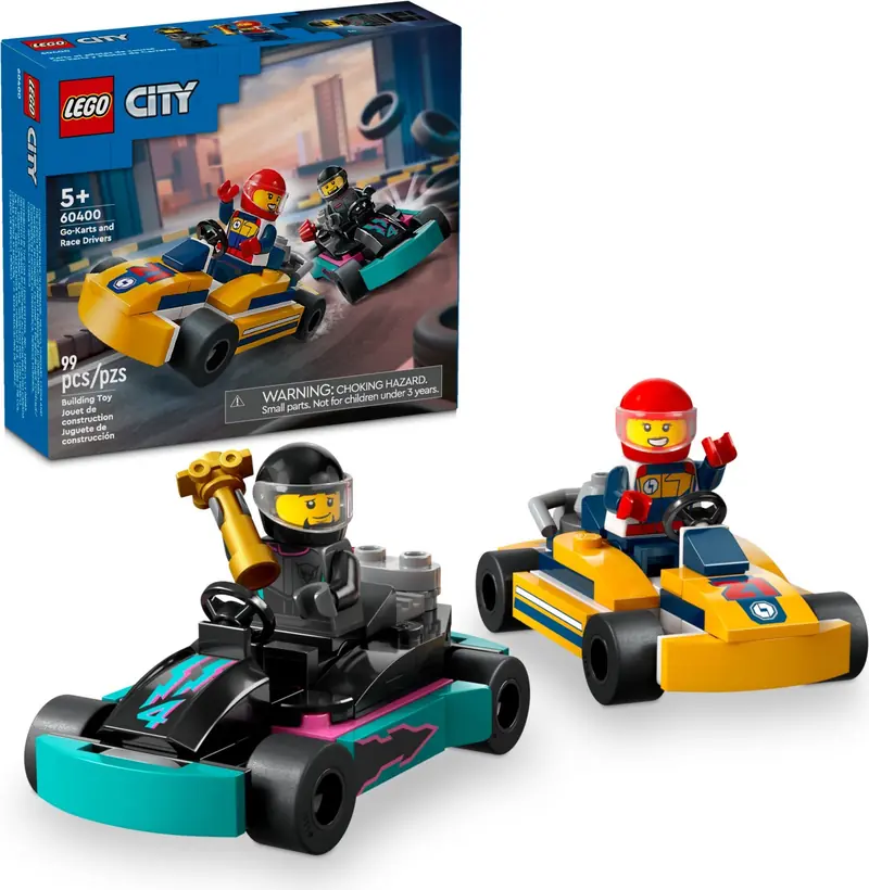 LEGO 60400 Gokarty i kierowcy wyścigowi zdjęcie 2
