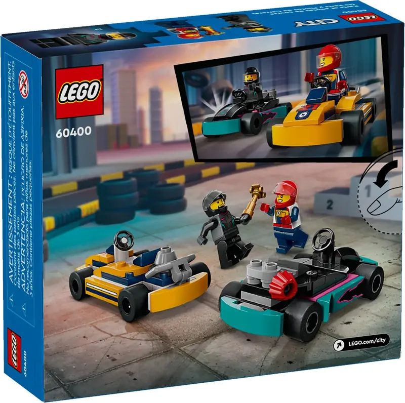 LEGO 60400 Gokarty i kierowcy wyścigowi zdjęcie 5