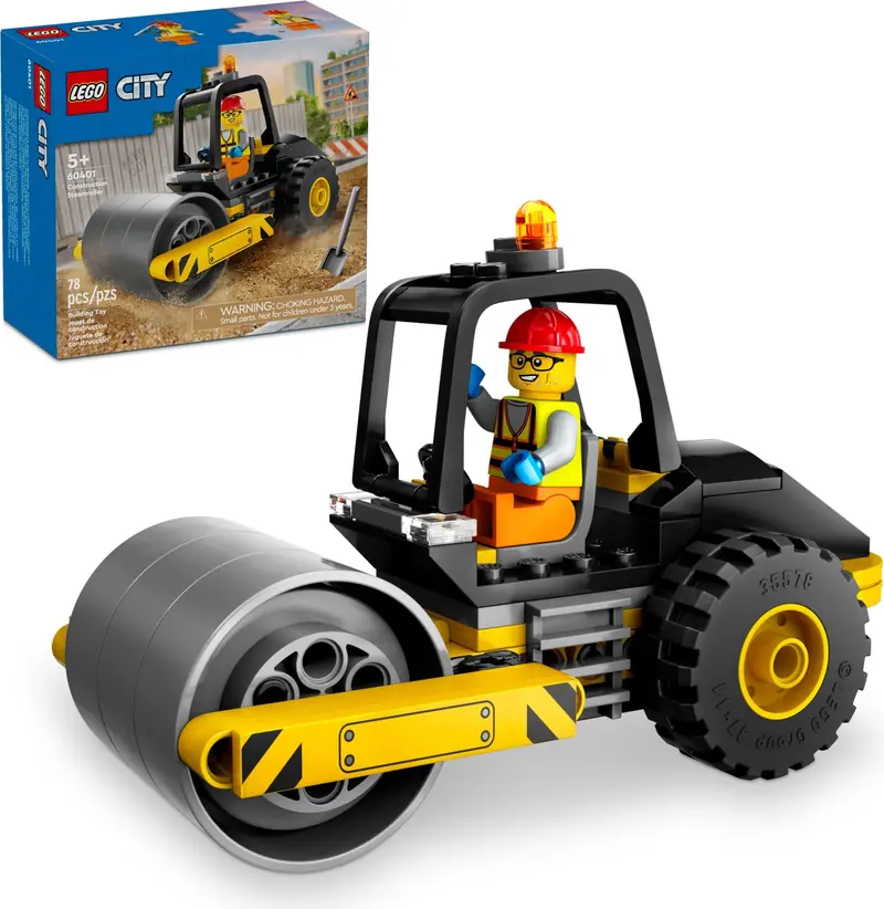LEGO 60401 Walec budowlany zdjęcie 2