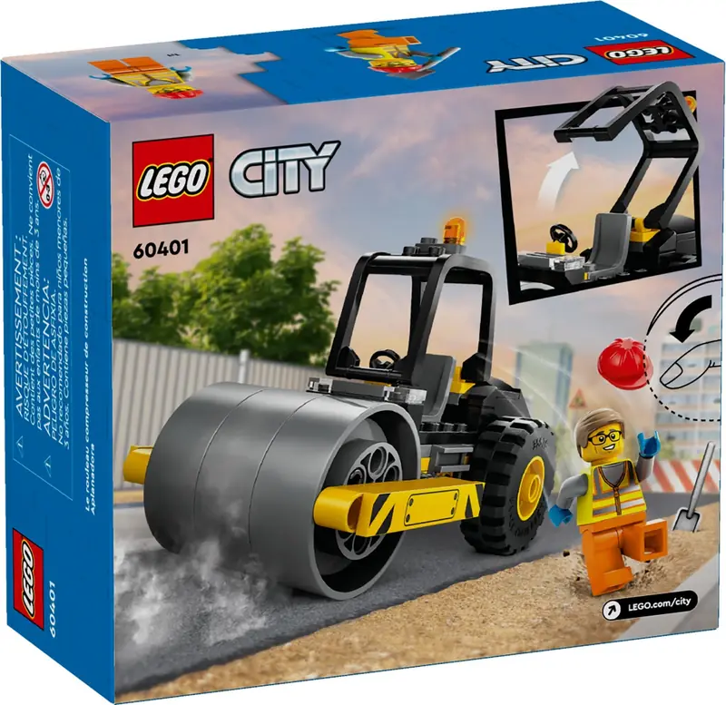LEGO 60401 Walec budowlany zdjęcie 6