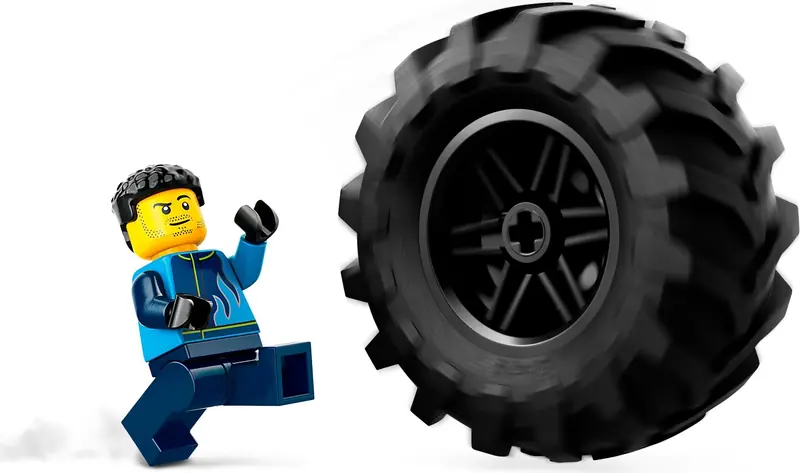 LEGO 60402 Niebieski monster truck zdjęcie 4
