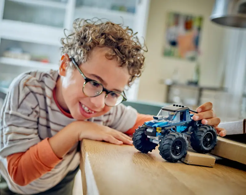 LEGO 60402 Niebieski monster truck zdjęcie 6