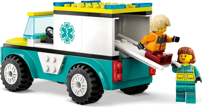 LEGO 60403 Karetka i snowboardzista zdjęcie 6