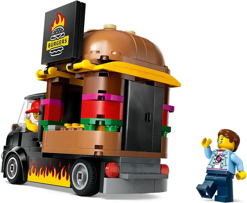 LEGO 60404 Ciężarówka z burgerami zdjęcie 4