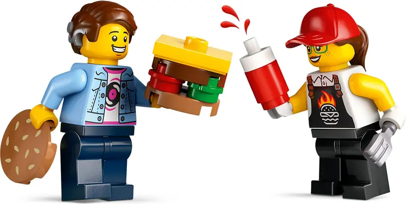LEGO 60404 Ciężarówka z burgerami zdjęcie 5