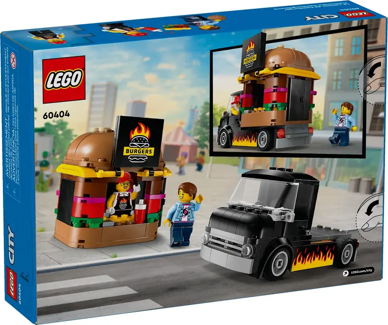 LEGO 60404 Ciężarówka z burgerami zdjęcie 6