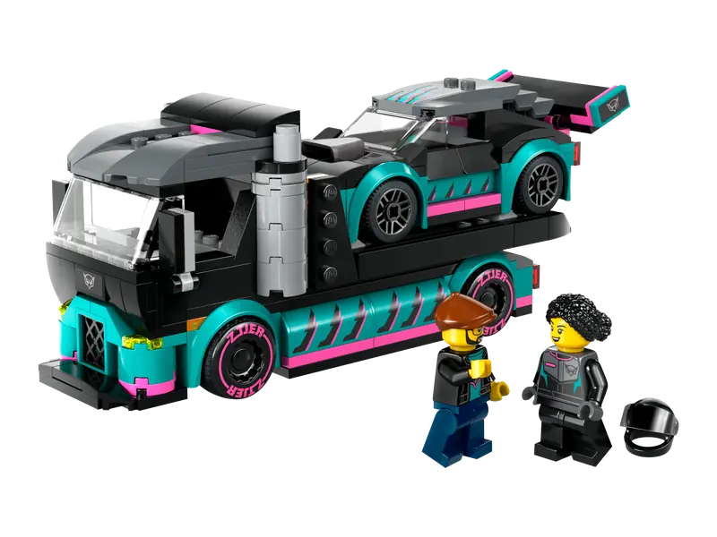 LEGO 60406 Samochód wyścigowy i laweta