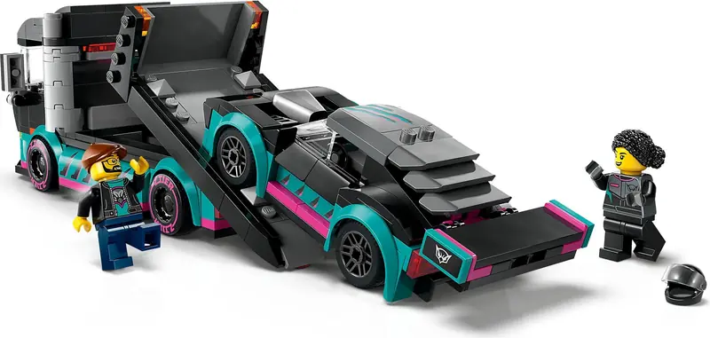 LEGO 60406 Samochód wyścigowy i laweta zdjęcie 6