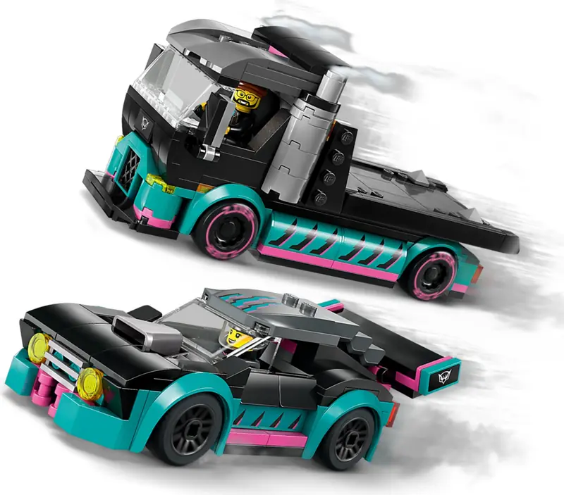 LEGO 60406 Samochód wyścigowy i laweta zdjęcie 7