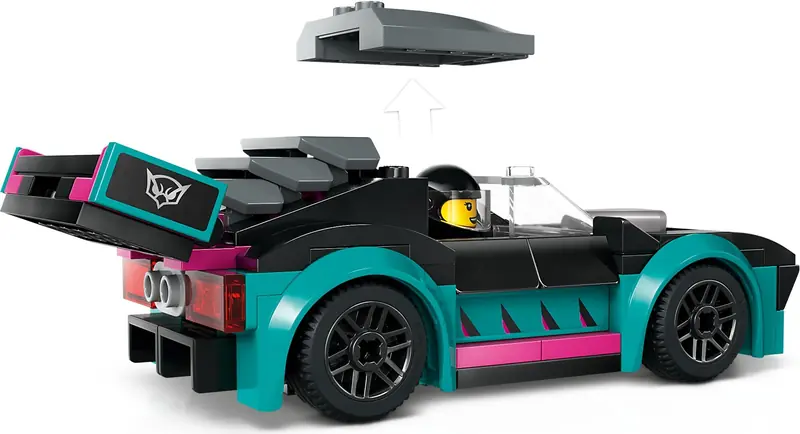 LEGO 60406 Samochód wyścigowy i laweta zdjęcie 8