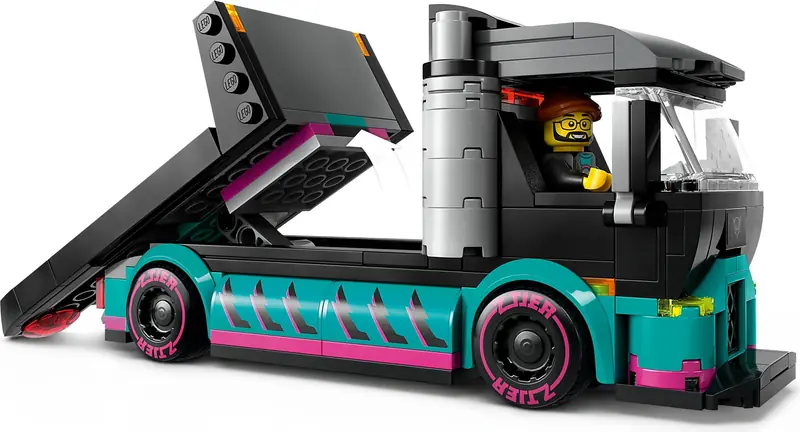 LEGO 60406 Samochód wyścigowy i laweta zdjęcie 3