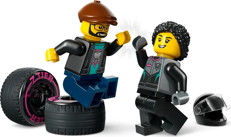 LEGO 60406 Samochód wyścigowy i laweta zdjęcie 4