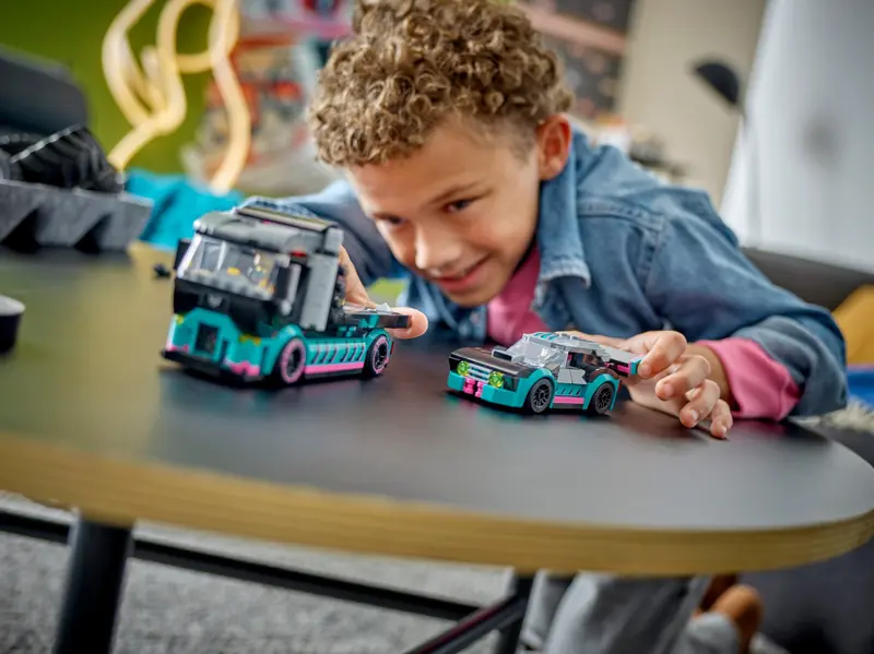 LEGO 60406 Samochód wyścigowy i laweta zdjęcie 10