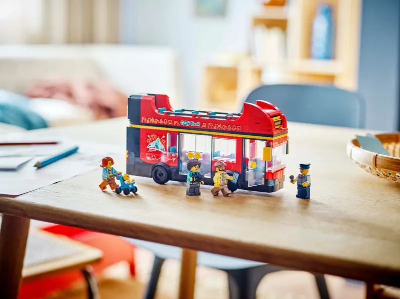 LEGO 60407 Czerwony, piętrowy autokar zdjęcie 8