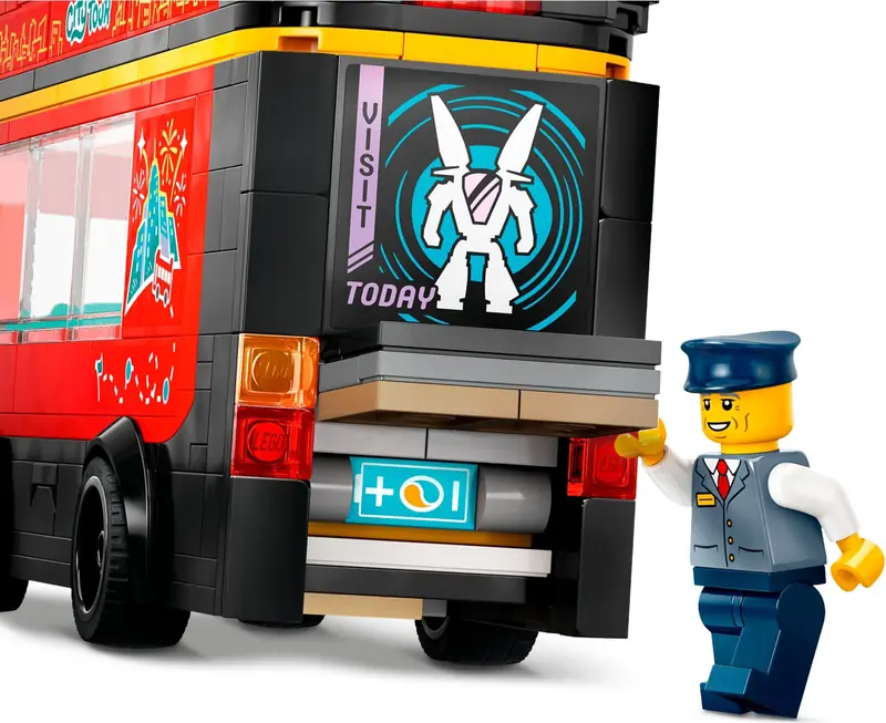 LEGO 60407 Czerwony, piętrowy autokar zdjęcie 9