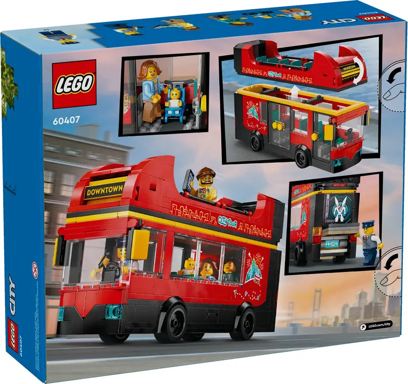 LEGO 60407 Czerwony, piętrowy autokar zdjęcie 5
